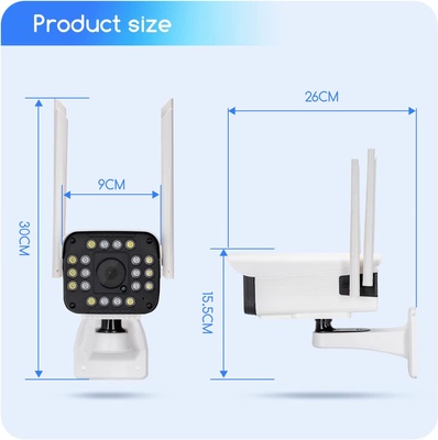 Aigostar Camaras de Vigilancia Exterior